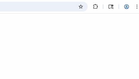 Pin WAContact from the Chrome Extensions menu